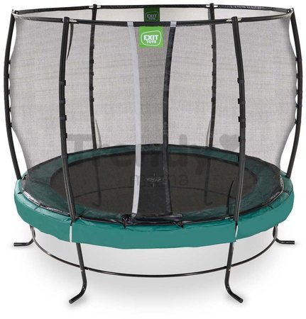 Trampolína s ochrannou sieťou Lotus Premium Exit Toys priemer 305 cm zelená
