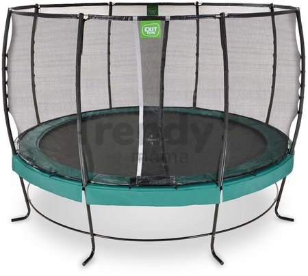 Trampolína s ochrannou sieťou Lotus Premium Exit Toys priemer 366 cm zelená