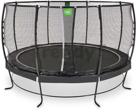 Trampolína s ochrannou sieťou Lotus Premium Exit Toys priemer 427 cm čierna