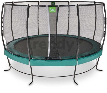 Trampolína s ochrannou sieťou Lotus Premium Exit Toys priemer 427 cm zelená