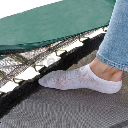 Trampolína s ochrannou sieťou Lotus Premium Exit Toys priemer 427 cm zelená