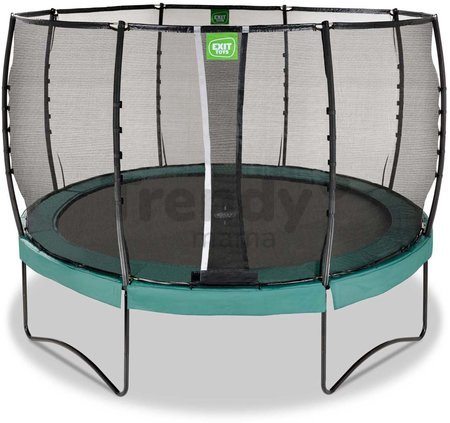 Trampolína s ochrannou sieťou Allure Premium Exit Toys priemer 366 cm zelená