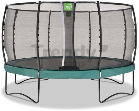 Trampolína s ochrannou sieťou Allure Premium  Exit Toys priemer 427 cm zelená