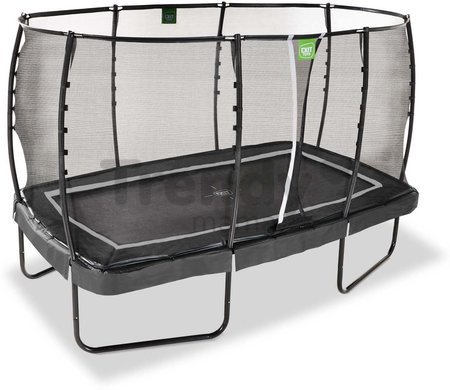 Trampolína s ochrannou sieťou Allure Premium  Exit Toys čierna 214*366 cm