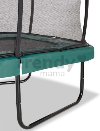Trampolína s ochrannou sieťou Allure Premium  Exit Toys zelená 214*366 cm