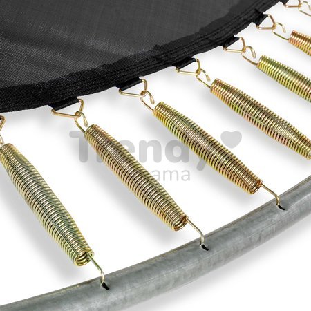 Trampolína s ochrannou sieťou Allure Premium  Exit Toys zelená 214*366 cm