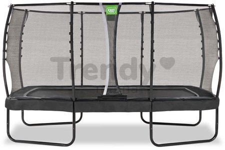 Trampolína s ochrannou sieťou Allure Premium Exit Toys čierna 244*427 cm