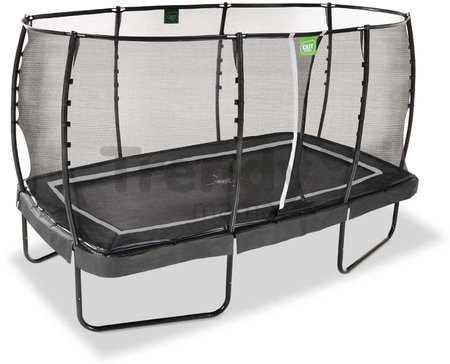 Trampolína s ochrannou sieťou Allure Premium Exit Toys čierna 244*427 cm