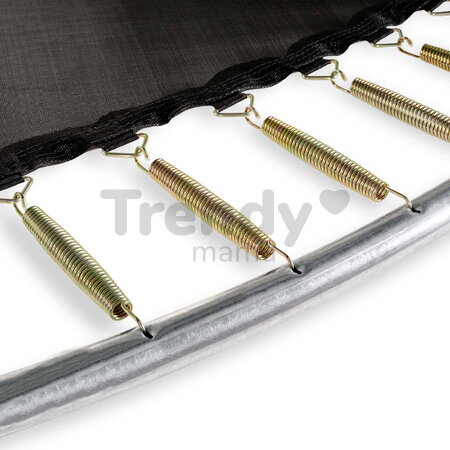 Trampolína s ochrannou sieťou Allure Premium ground Exit Toys prízemná priemer 427 cm čierna ET08651410
