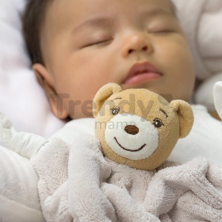 Plyšový medvedík Plume-Raspberry Bear Kaloo 25 cm v darčekovom balení pre najmenších ružový