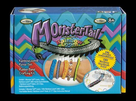 Cestovný set Monster Tail Rainbow Loom od 8 rokov