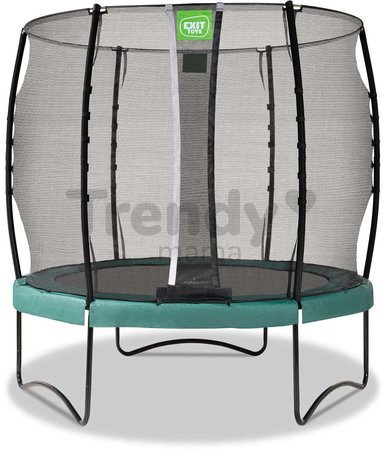 Trampolína s ochrannou sieťou Allure Classic Exit Toys priemer 253 cm zelená
