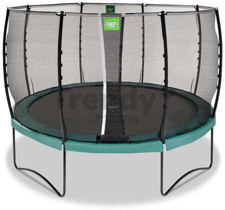 Trampolína s ochrannou sieťou Allure Classic Exit Toys priemer 366 cm zelená