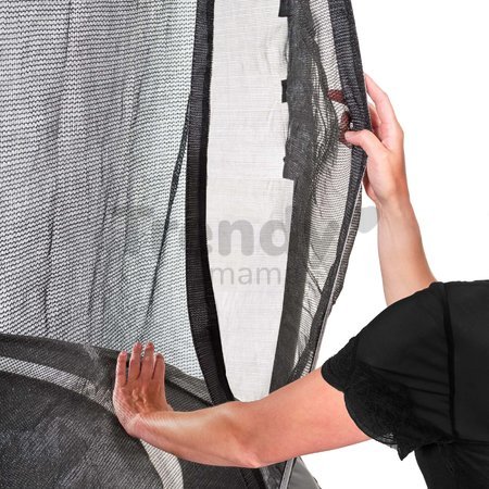 Trampolína s ochrannou sieťou Allure Classic Exit Toys priemer 427 cm čierna