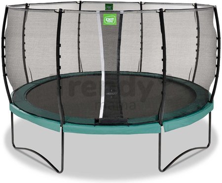 Trampolína s ochrannou sieťou Allure Classic Exit Toys priemer 427 cm zelená