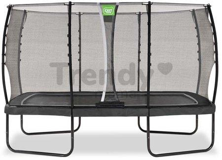 Trampolína s ochrannou sieťou Allure Classic Exit Toys čierna 214*366 cm
