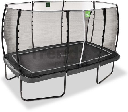 Trampolína s ochrannou sieťou Allure Classic Exit Toys čierna 214*366 cm