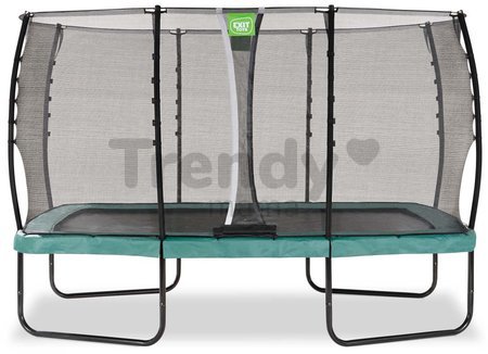 Trampolína s ochrannou sieťou Allure Classic Exit Toys zelená 214*366 cm