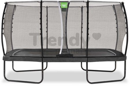 Trampolína s ochrannou sieťou Allure Classic Exit Toys čierna 244*427 cm