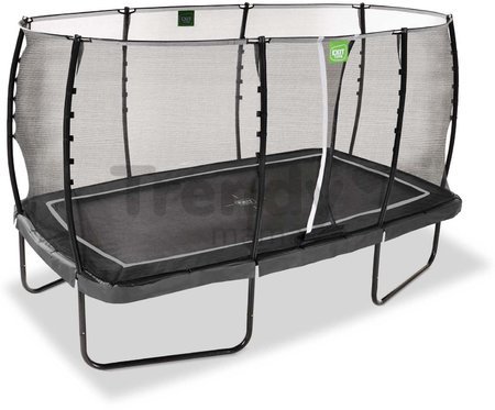 Trampolína s ochrannou sieťou Allure Classic Exit Toys čierna 244*427 cm