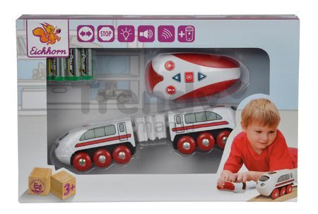 Náhradné diely k vláčkodráhe Train Remote Controlled Train Eichhorn vlak na diaľkové ovládanie s 5 funkciami 20,5 cm dĺžka