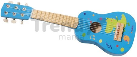 Drevená gitara Music Woodenguitar Eichhorn so 6 nalaďovacími strunami
