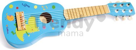 Drevená gitara Music Woodenguitar Eichhorn so 6 nalaďovacími strunami