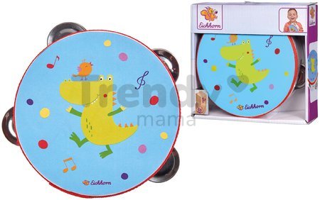 Drevená tamburína Music Tambourine Eichhorn od 12 mes