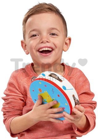 Drevená tamburína Music Tambourine Eichhorn od 12 mes