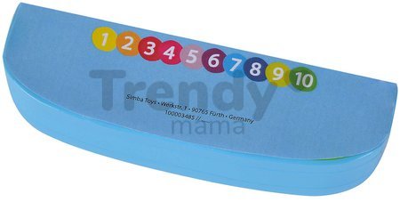 Drevená harmonika Harmonica C-Dur Eichhorn s hudobným zošitom s 3 pesničkami od 4 rokov