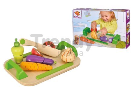 Drevený podnos so zeleninou Chopping Board Vegetables Eichhorn 12 dielov od 24 mes