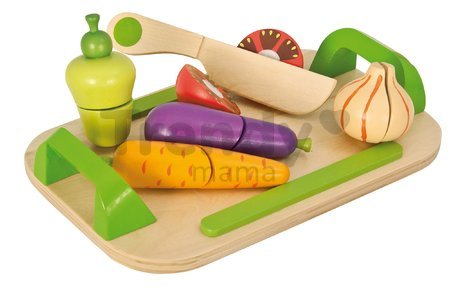 Drevený podnos so zeleninou Chopping Board Vegetables Eichhorn 12 dielov od 24 mes