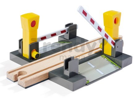 Náhradné diely k vláčikodráhe Train Level Crossing Eichhorn magnetický železničný priechod s rampami 4 diely