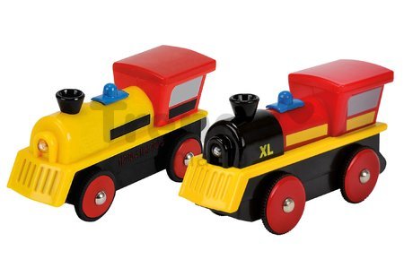 Náhradné diely k vláčikodráhe Train Battery Operated Locomotive Eichhorn lokomotíva so 4 elektronickými funkciami 10,5 cm dĺžka