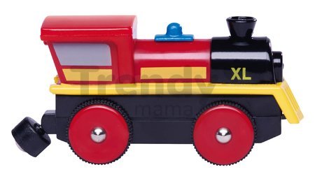 Náhradné diely k vláčikodráhe Train Battery Operated Locomotive Eichhorn lokomotíva so 4 elektronickými funkciami 10,5 cm dĺžka