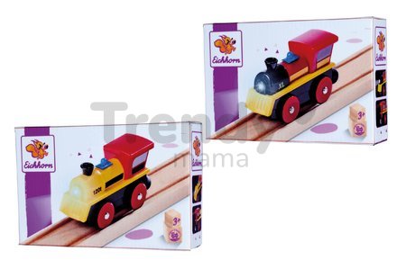 Náhradné diely k vláčikodráhe Train Battery Operated Locomotive Eichhorn lokomotíva so 4 elektronickými funkciami 10,5 cm dĺžka