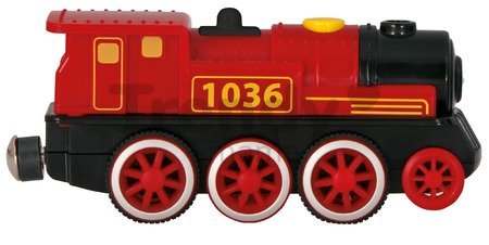 Náhradné diely k vláčkodráhe Train E-Loc Eichhorn elektronická lokomotíva so 4 funkciami 11 cm dĺžka