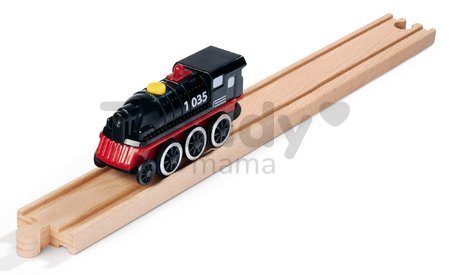 Náhradné diely k vláčkodráhe Train E-Loc Eichhorn elektronická lokomotíva so 4 funkciami 11 cm dĺžka