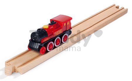 Náhradné diely k vláčkodráhe Train E-Loc Eichhorn elektronická lokomotíva so 4 funkciami 11 cm dĺžka