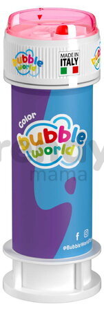Bublifuk Color Bubble World Dulcop hypoalergénny bez niklu a parabénov