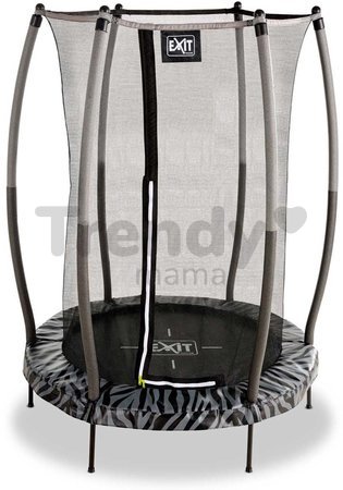 Trampolína s ochrannou sieťou Tiggy Junior trampoline Exit Toys priemer 140cm čierna