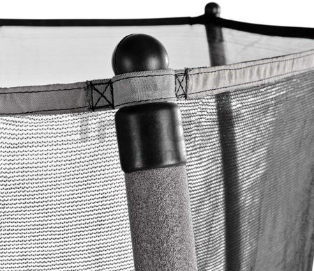 Trampolína s ochrannou sieťou Tiggy Junior trampoline Exit Toys priemer 140cm čierna