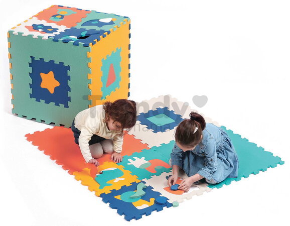 Penové puzzle Jumbo XXL Foam Mat Ludi 180x180cm od 10 mes LU10014