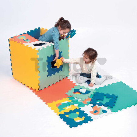 Penové puzzle Jumbo XXL Foam Mat Ludi 180x180cm od 10 mes LU10014