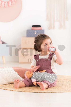 Bábika Bébé Calin Good Night Set Corolle s modrými klipkajúcimi očami a spacím vakom s fľašou a cumlíkom 30 cm od 18 mes