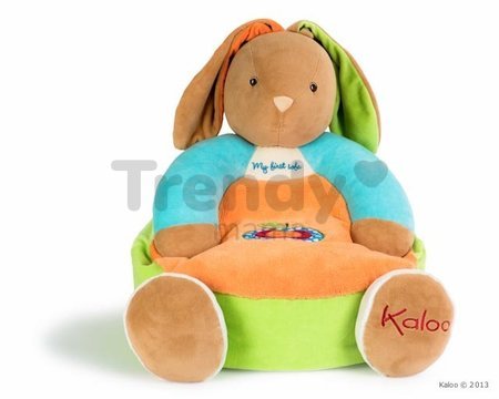 Kreslo plyšový zajačik Colors-Maxi Sofa Rabbit Kaloo pre najmenších