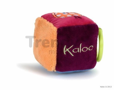 Plyšová kocka Colors-Activity Kaloo 13 cm pre najmenších