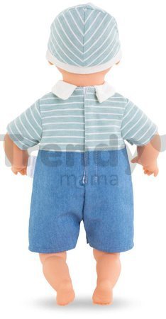 Bábika Bébé Calin Mael Corolle s modrými klipkajúcimi očami a fazuľkami 30 cm od 18 mes