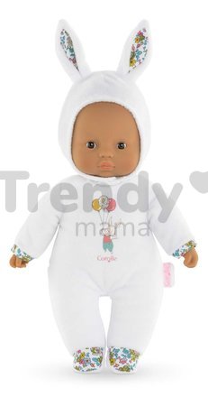 Bábika Sweet Heart White Bunny Mon Doudou Corolle s čiernymi očami a kapucňou 30 cm od 0 mes