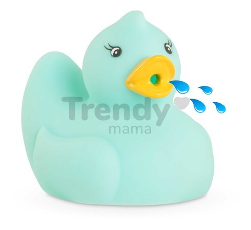 Bábika na kúpanie Baby Bath Alyzée Mon Premiere Poupon Corolle s hnedými klipkajúcimi očami a kačičkou 30 cm od 18 mes